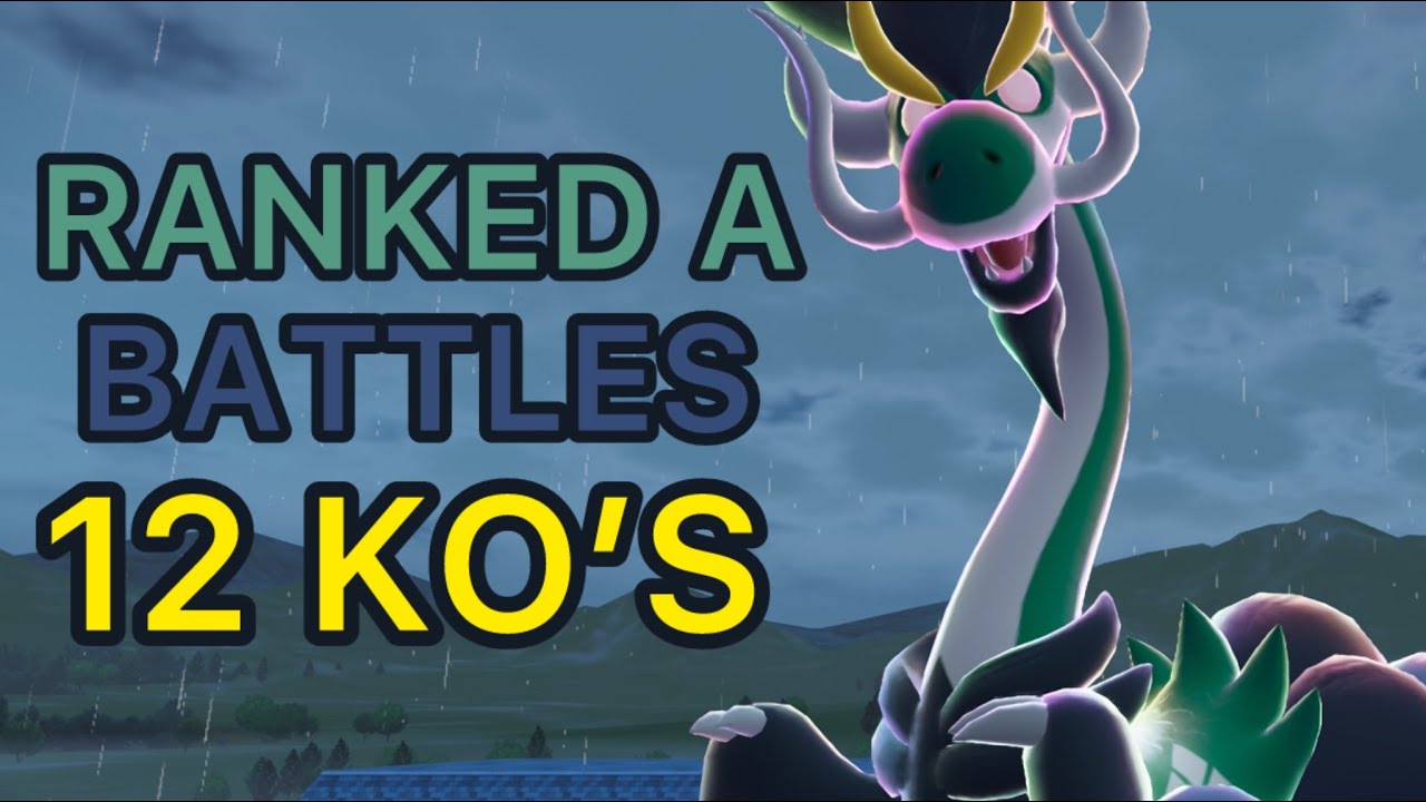 Mega Drampa STORMS Pokemon Legends Z-A Ranked Battles