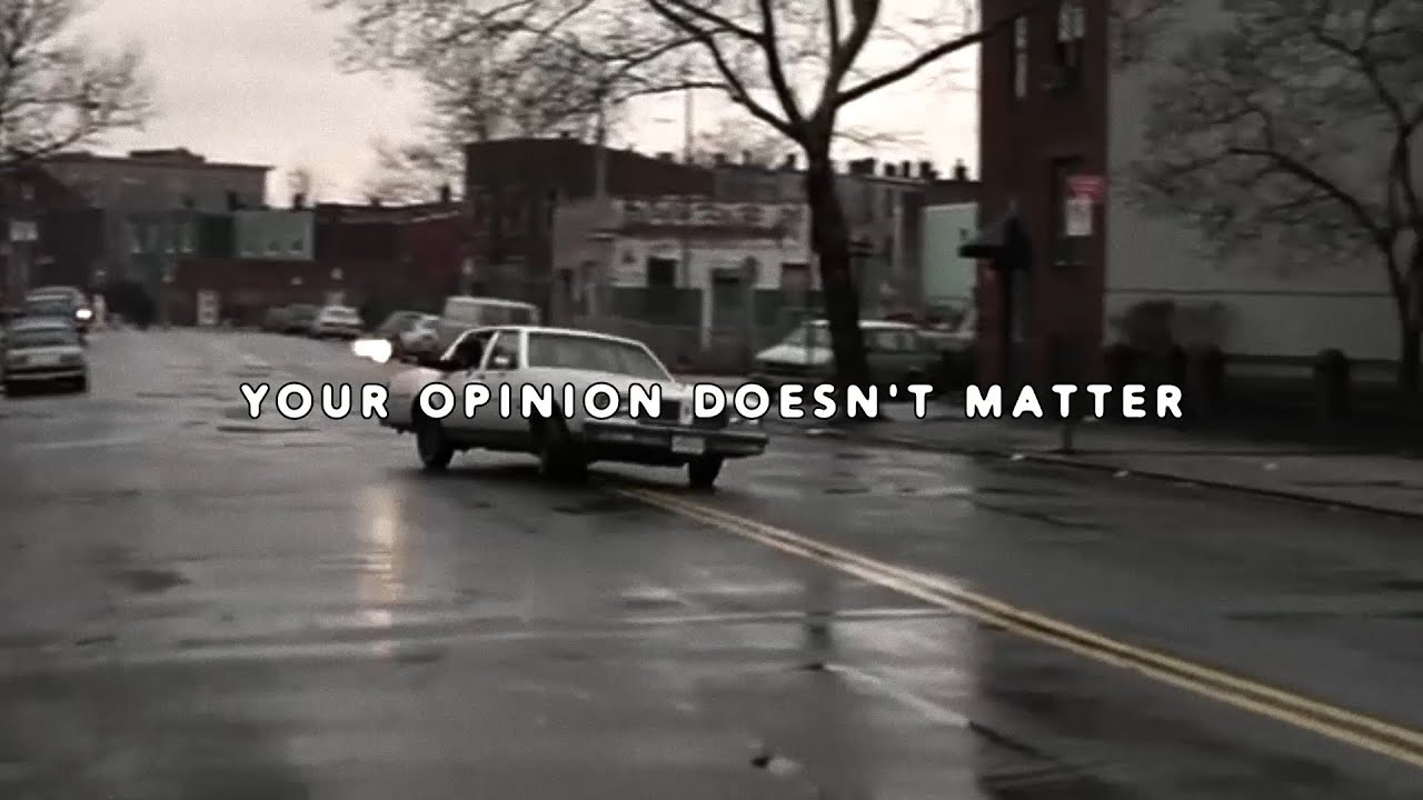 $UICIDEBOY$ - YOUR OPINION DOESN'T MATTER (LYRIC VIDEO)