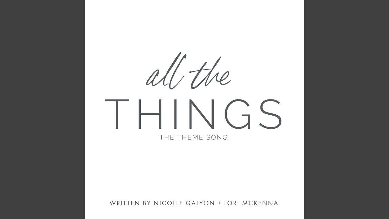 All The Things - YouTube