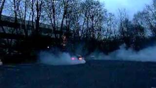 Pontiac Firebird WS6 Doing Donuts And Burnouts