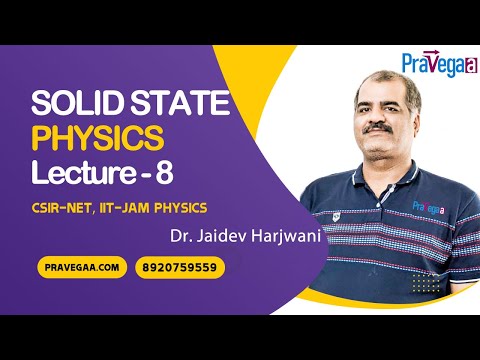 Solid State Physics Lecture 8 - YouTube