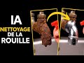 Ces vidéos de nettoyage de rouille avec l’IA deviennent virales (Créez les vôtres)#tuto