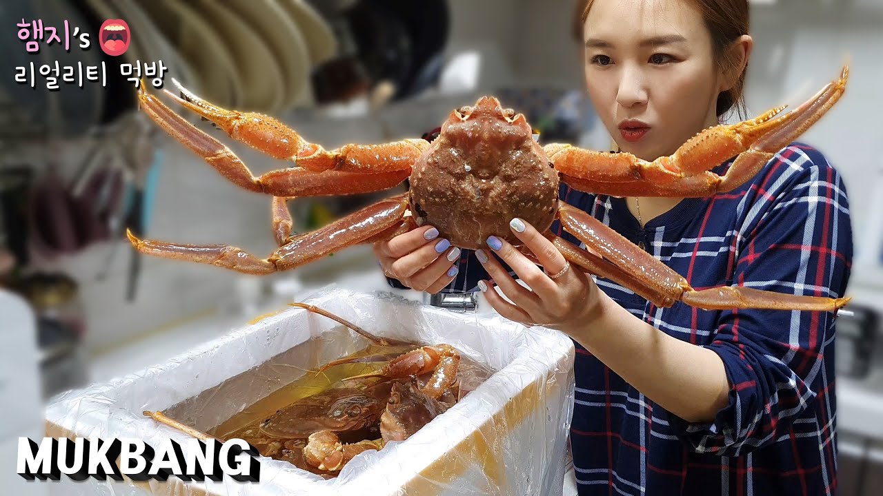 Real Mukbang ) HUGE Snow Crab Is Expensive But Worth it!! (ft. Crab