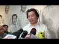 Sara Duterte's lawyer Michael Poa faces the media after impeachment pre-trial