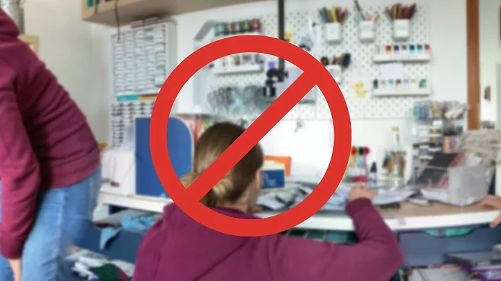 STOP organizing your craftroom ... Try THIS instead!