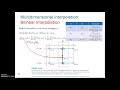 Interpolation Curve Fitting Part 4 Bilinear Interpolation 2D