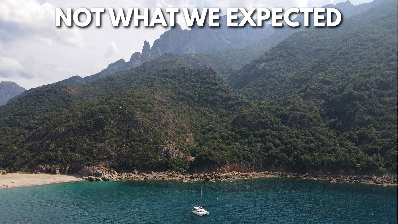 ⁣We Sailed to Corsica… and Didn’t Expect THIS