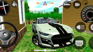 Indian Cars Simulator 3D: (Mustang Car) - Car Driving 3D Game - Car Game Android Gameplay screenshot 5