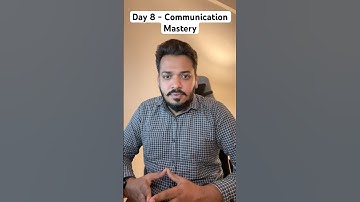 Day 8 - Communication Mastery #CommunicationSkills #CareerGrowth #professionaldevelopment