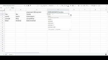 How to Combine Text from Two Cells in Google Sheets