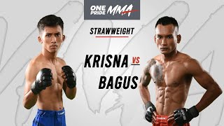 KRISNA PRAKOSO VS BAGUS KURNIAWAN  | FULL FIGHT ONE PRIDE MMA 74 LOCAL PRIDE #9 JAKARTA