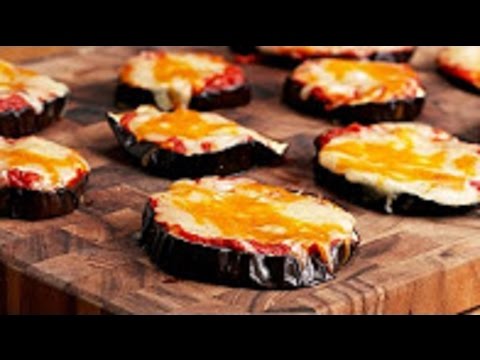 Fast Recipes : Cheesy Eggplant Pizza - Good Recipes