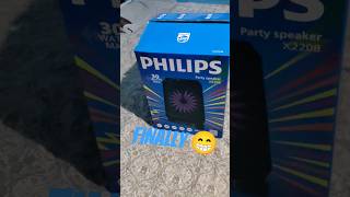 Best Party Speaker Under ₹4000? Philips TAX2208 Unboxing #shorts
