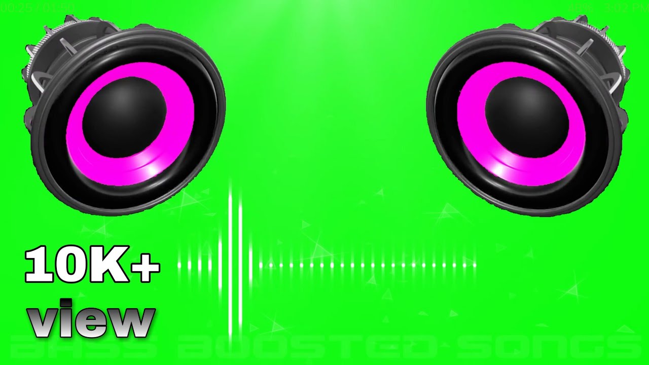 Dj green screen speaker (BASS BOOSTED) - YouTube