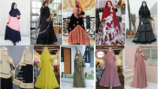51+ Contoh Model Baju Gamis Syar'i Terbaru dan Terpopuler