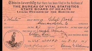 Texas Department State Health Services for Source of Birth Certificate