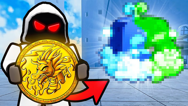 Blox Fruits But DRAGON TOKENS Decides My Fruit..