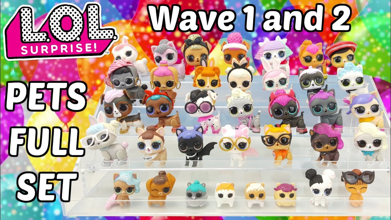 lol surprise pets series 3 wave 1