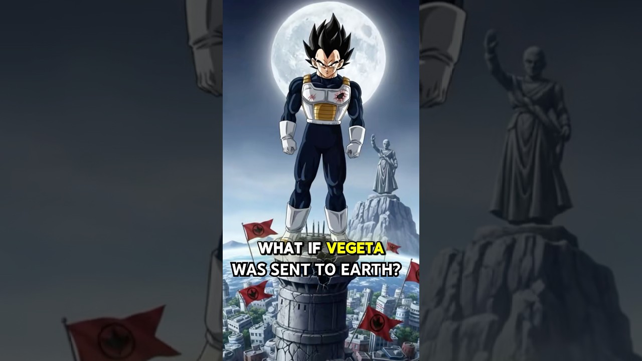 Vegeta sent to earth 🤯 