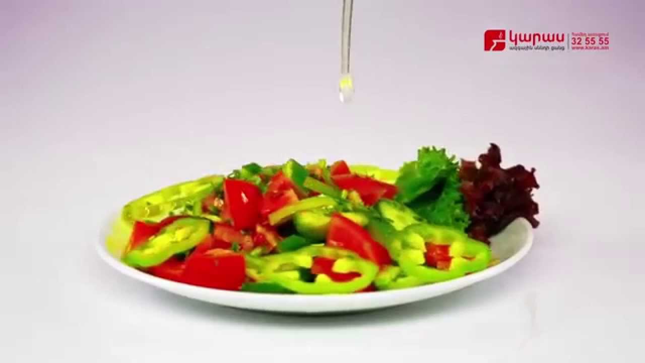 Delivery salad from Karas YouTube