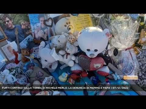 FURTI CONTINUI SULLA TOMBA DI MICHELE MERLO: LA DENUNCIA DI MAMMA E PAPA' | 07/12/2022