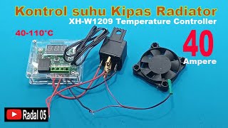 Kontrol suhu Kipas radiator Mobil Motor XH W1209 Module Thermostat