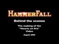 Capture de la vidéo Hammerfall - Hearts On Fire - Behind The Scenes