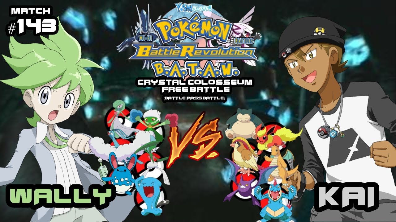 Pokemon Battle Revolution BATAW(Wi-Fi Battles) Match 