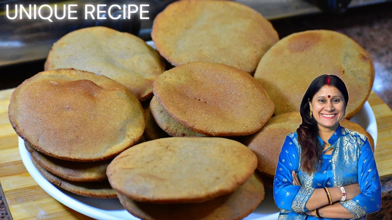बाजरे की मीठी पूरी बनाए एक अनोखे स्वाद के साथ, बिलकुल ही नए प्रकार से | Unique Sweet Millet Poori