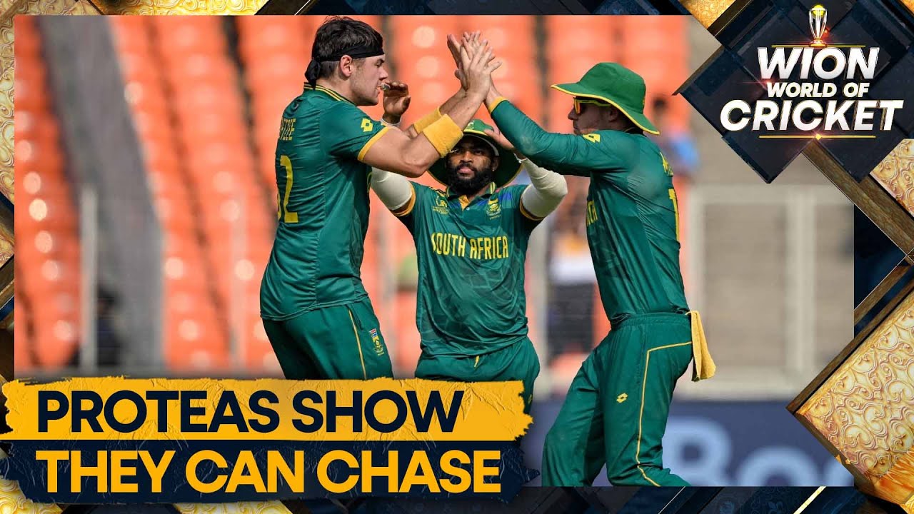 ODI WC: South Africa warm up for Australia S/F with a successful run chase | WION World of Cricket