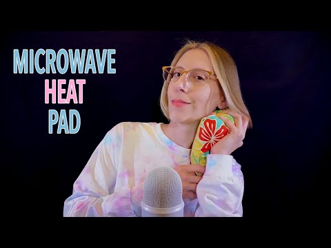 ASMR | Microwave Heat Pad - crunching, scratching, rubbing