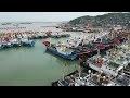 Qushan Island Fishing Port during the fishing moratorium