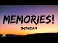 347aidan  memories lyrics