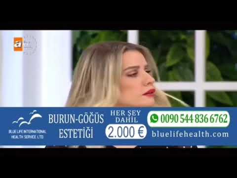 Esra erol  Blue Life International Health Service reklami