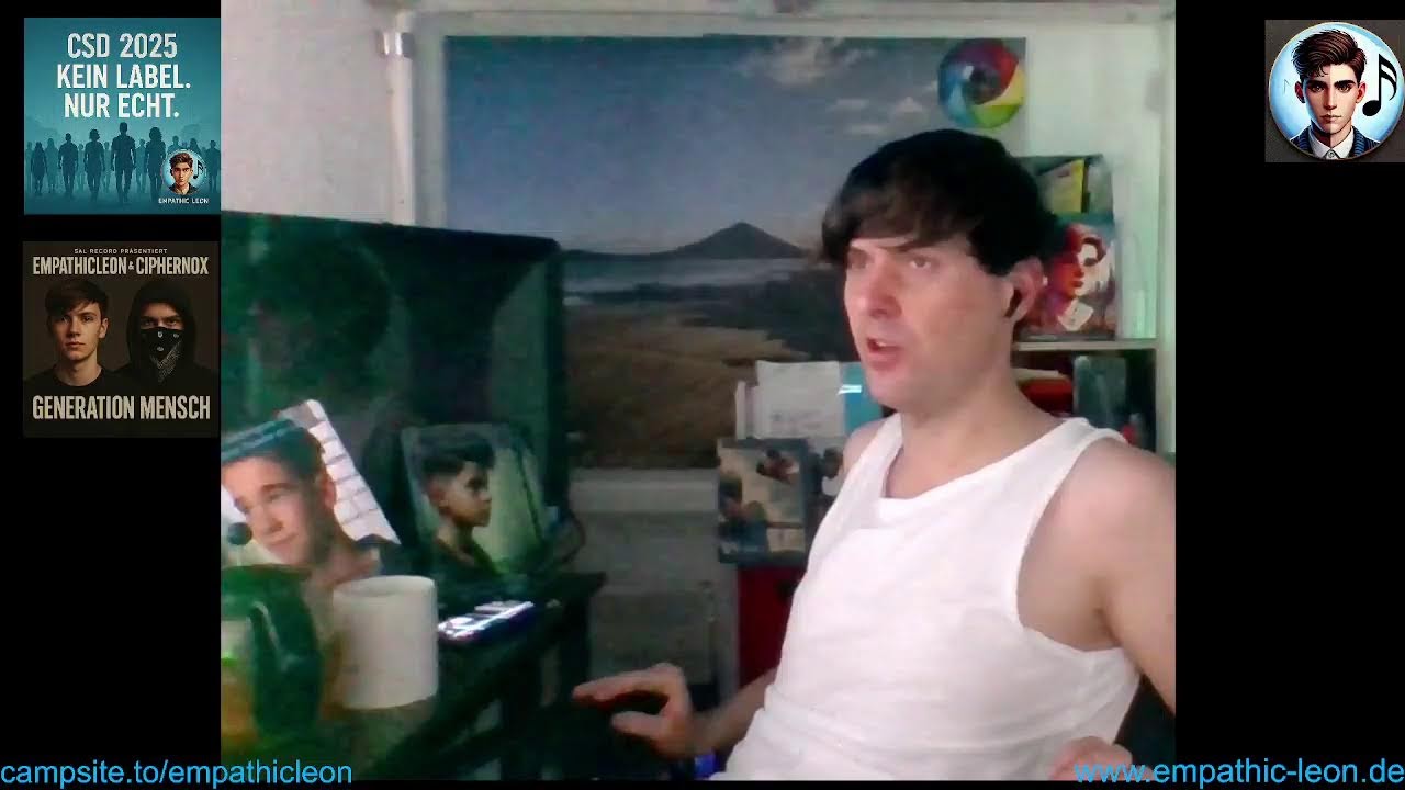 Livestream von Empathic Leon - Buch Vorlesung