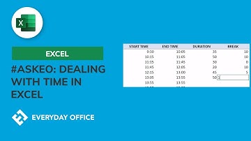 Dates and Times in Spreadsheets
