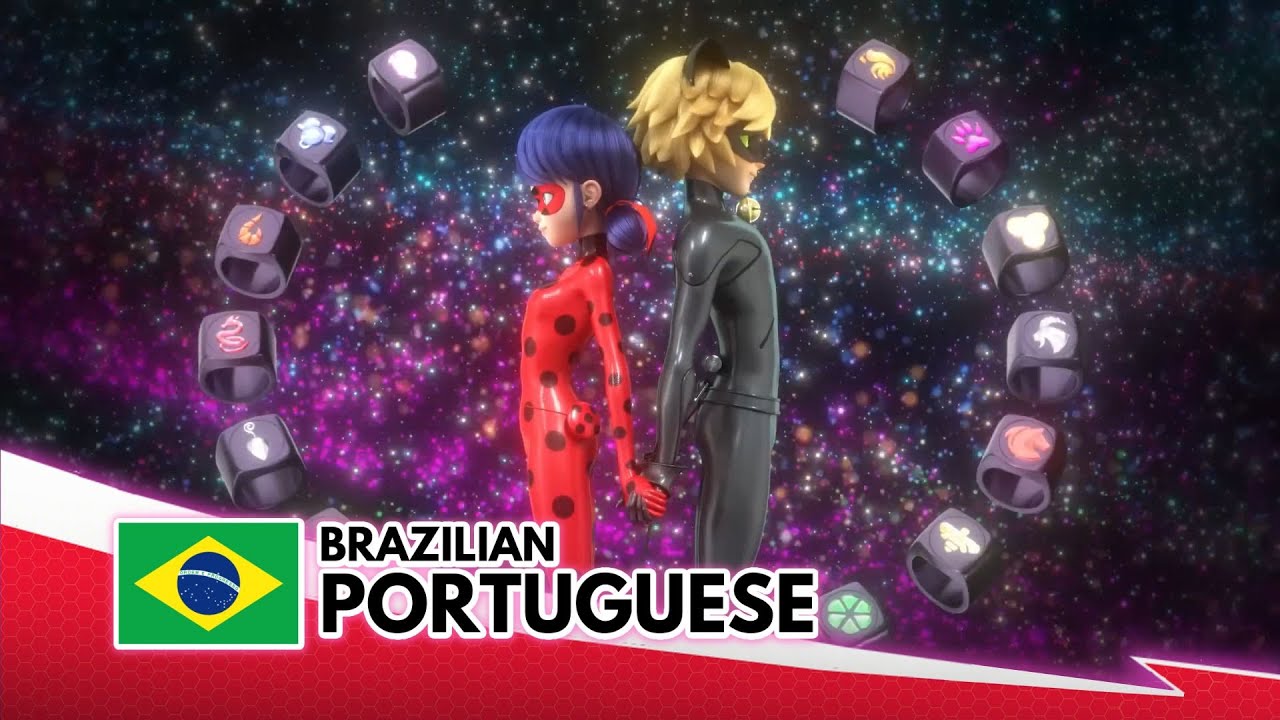 MIRACULOUS SEASON 5 OPENING Brazilian Portuguese Miraculous As