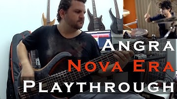 Felipe Andreoli/Bruno Valverde - Nova Era - Angra [Bass and Drums Playthrough]