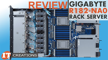 Gigabyte R182-NA0 Server With 3rd Gen Intel Xeons and All NVMe Storage! | IT Creations