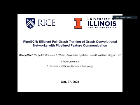 Technical Presentation: PipeGCN: Efficient Full-Graph Training of Graph Convolutional Networks ...