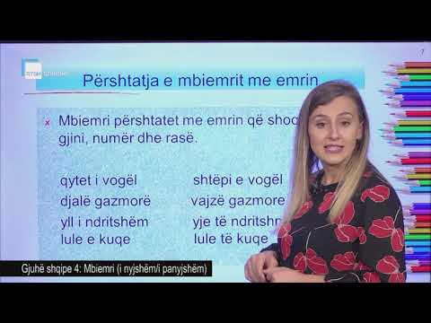 Gjuhë shqipe 4 - Mbiemri (i nyjshëm/i panyjshëm)