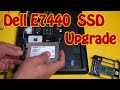 DIY How to Upgrade a Solid State Drive On a Dell Latitude E7440 Laptop Computer Replace MSATA Card