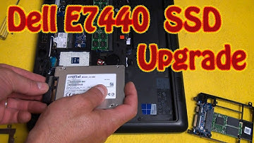 DIY How to Upgrade a Solid State Drive On a Dell Latitude E7440 Laptop Computer Replace MSATA Card