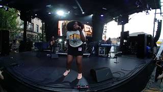 Noname at Capitol Hill Block Party, in 360 degrees