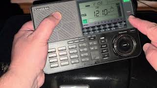 Rechargeable Lithium AA batteries are noisy demonstration on AM mediumwave with Sangean ATS-909X