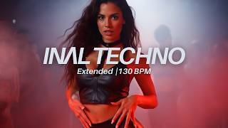INAL TECHNO – Dark Hard Underground Techno Music Mix 🔥 | Extended Mixtape (130 BPM)