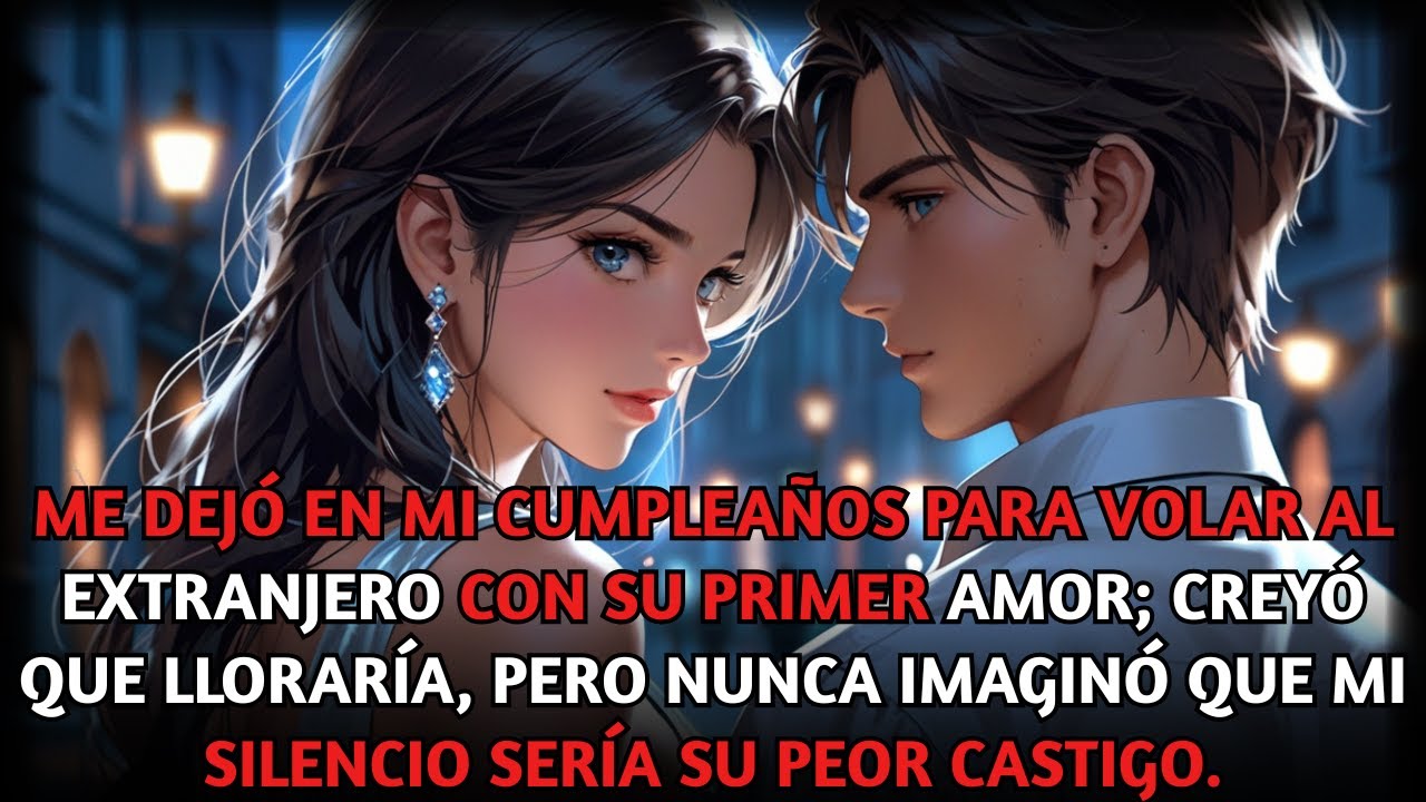 Me dejó en mi cumpleaños para volar con su primer amor; creyó que lloraría, pero nunca lo supo.