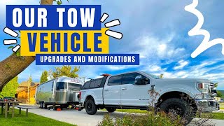 A tour of our RV Tow Vehicle  2020 Ford F250 Super Duty Tremor