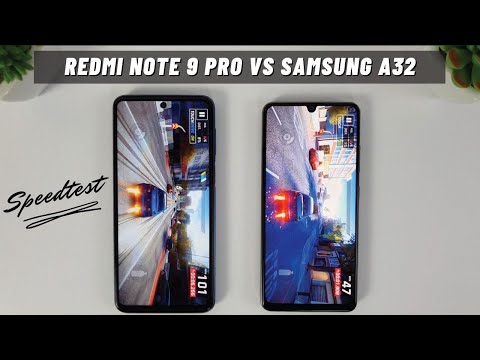 Xiaomi Redmi Note 9 Pro vs Samsung Galaxy A32 | Snapdragon 720G vs Helio G80 Speedtest, Comparison
