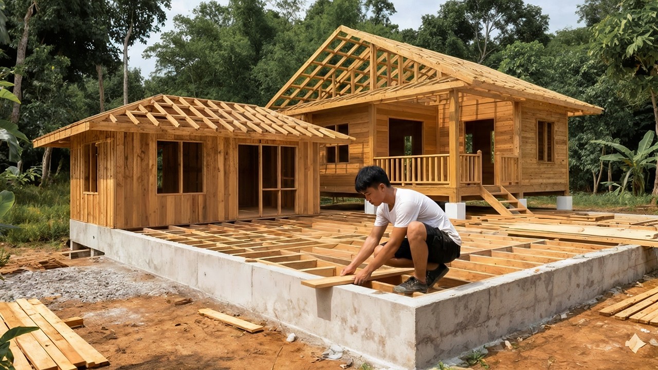 We Built Our Dream Mountain Farm in Just 90 Days